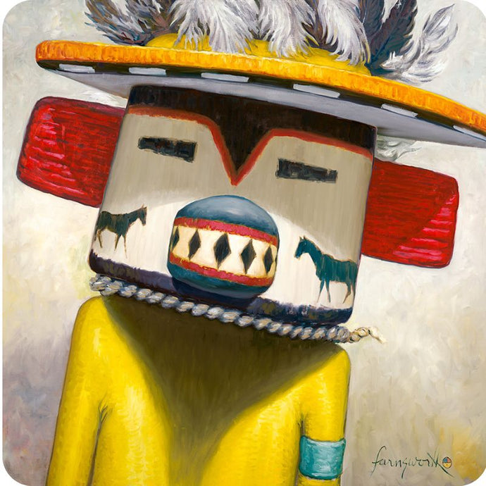 The Kavali Horse Kachina in John Farnsworth’s Artwork