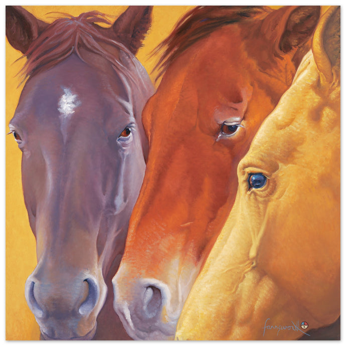 umber sienna ochre yellow brown red horse painting john farnsworth